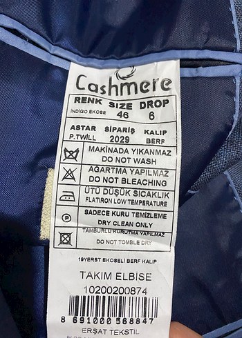 Ekose Desenli Erkek Takım Elbise - Görsel 4