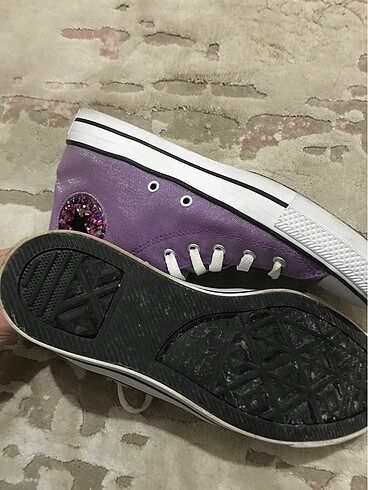  Beden mor Renk converse ayakkabı