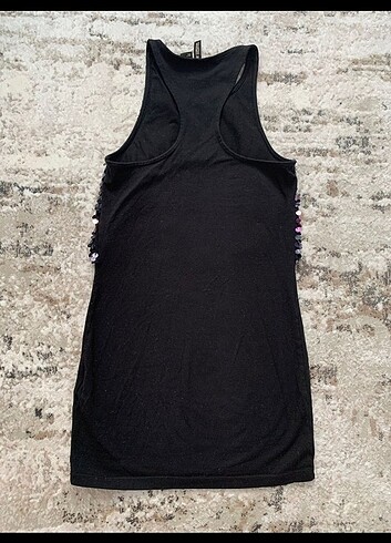 34 Beden H&M Payetli Mini Elbise