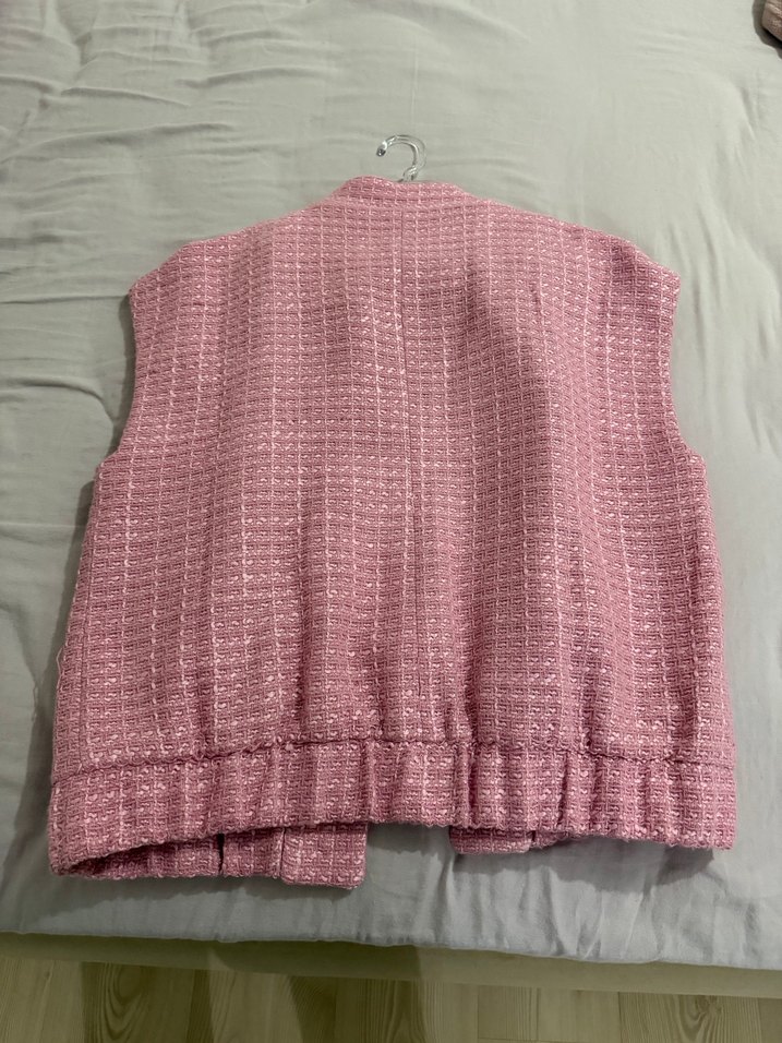 Pembe Tüvit Yelek - Görsel 2