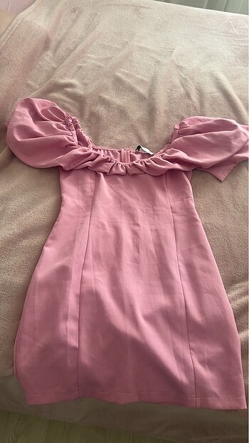 Quzu Quzu pembe elbise