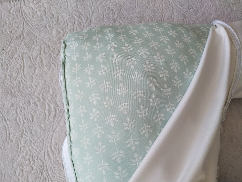 Beyaz Emzirme ve Hamilelik Destek Yastığı - Görsel 2