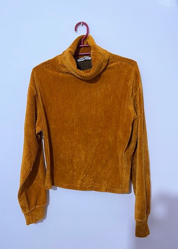 Gri Kadın Triko Yumuşak Kumaş Yarım Balıkçı Kazak - Görsel 9