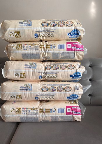 Molfix Pure&Soft Extra Large Bebek Bezi 54'lü - Görsel 3