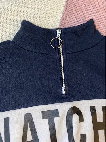 m Beden hm crop sweat