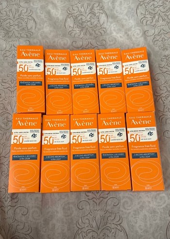 Avène SPF 50+ Parfümsüz Güneş Koruyucu Sıvı
