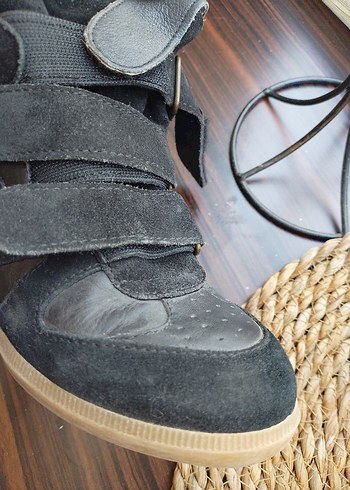 36 Beden Isabel Marant tarzi gizli topuk sneakners