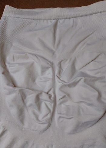 Beyaz  toparliyici KorsesMidi Boy - Görsel 2