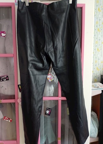 zara deri likralı pantolon - Görsel 3