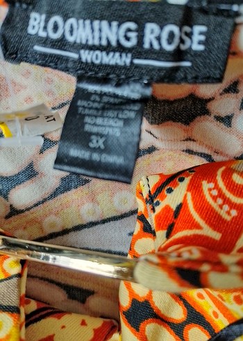 Renkli Bohem Uzun Henna Elbise - Görsel 7