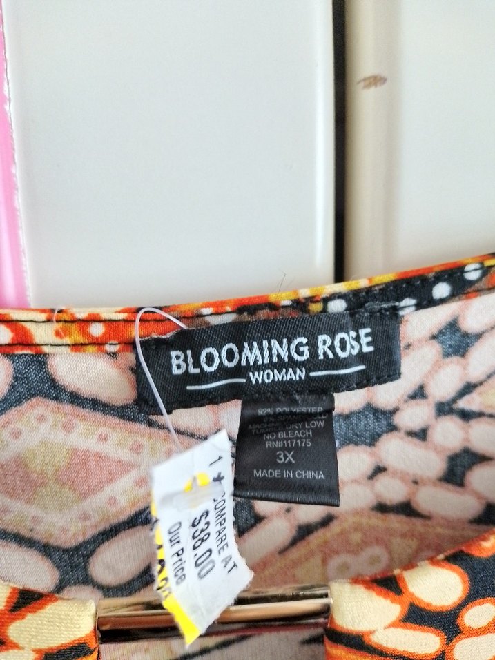 Renkli Bohem Uzun Henna Elbise - Görsel 3