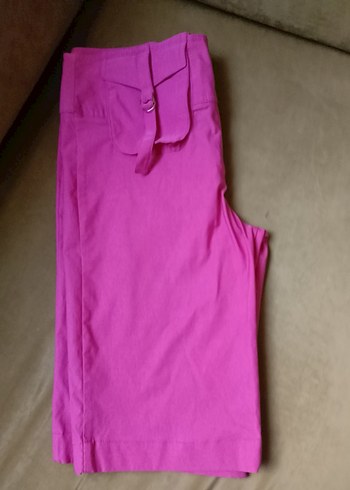 Düğmeli Pembe Kadın likrali - Görsel 2