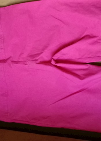 Düğmeli Pembe Kadın likrali - Görsel 6