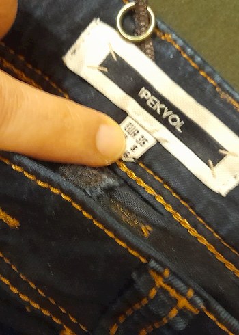 kot lacivert pantolon - Görsel 5