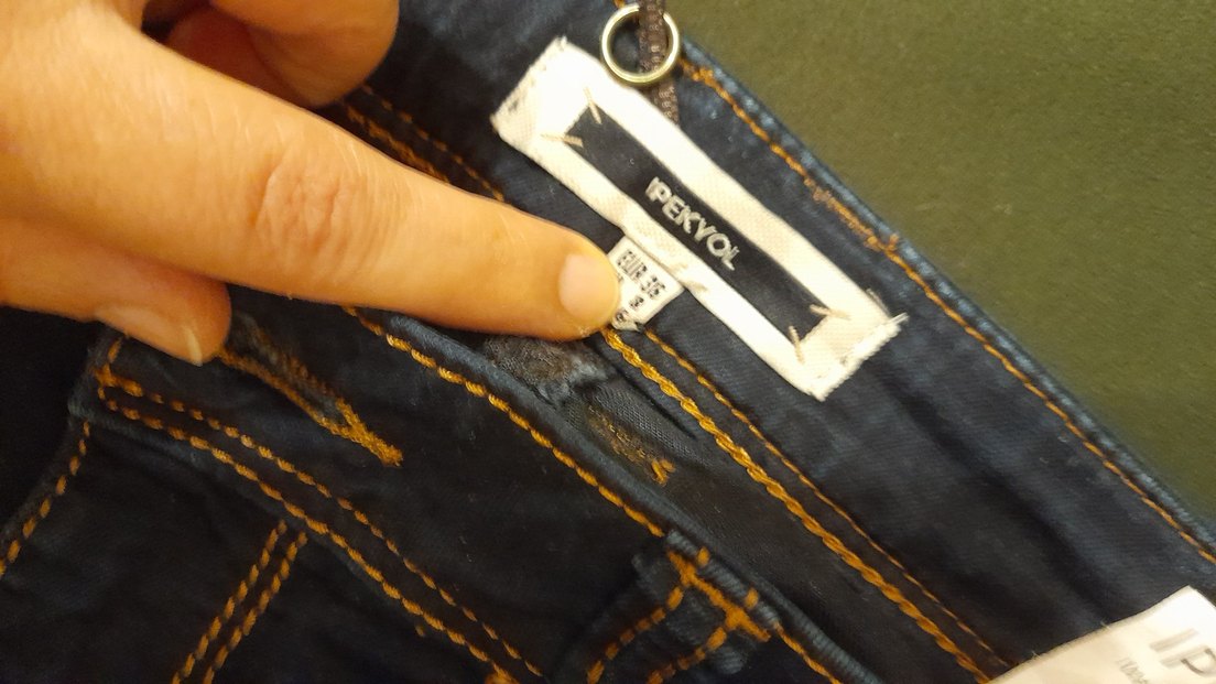 kot lacivert pantolon - Görsel 5