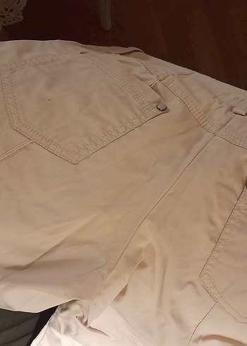 U.S. Polo Assn. Vintage Bej pantalon - Görsel 3