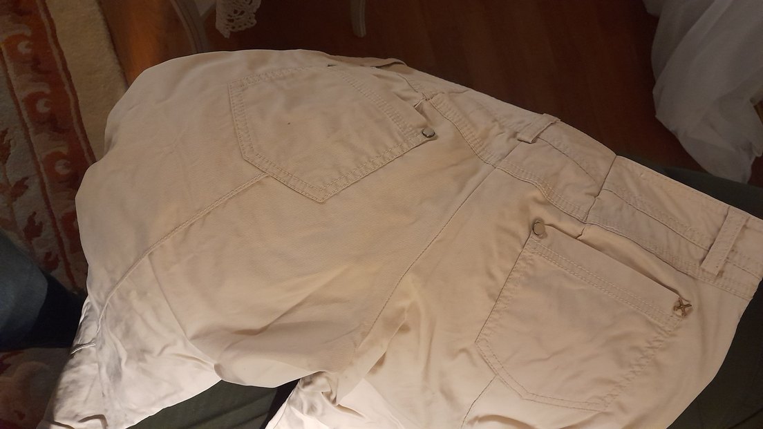 U.S. Polo Assn. Vintage Bej pantalon - Görsel 3