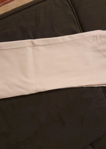 Bej Kadın Kumaş  Pantolon - Görsel 2