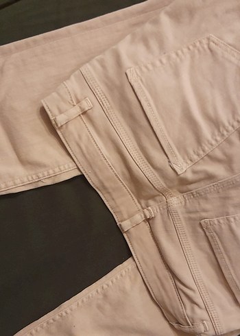 Toz pembe pantolon kot - Görsel 3