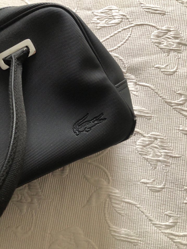 Siyah Deri Fermuarlı Kadın Çantası - Görsel 2