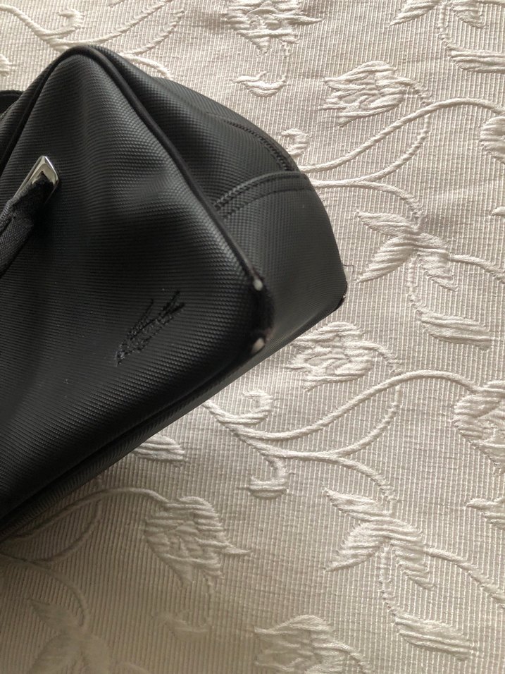 Siyah Deri Fermuarlı Kadın Çantası - Görsel 4