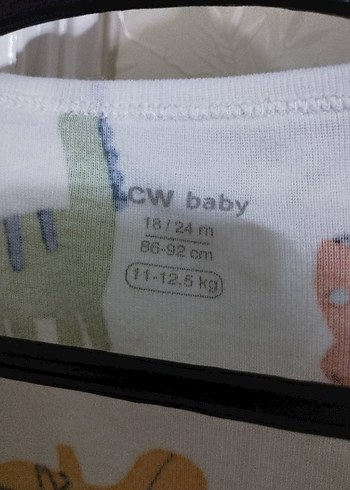 Dinozor Desenli Beyaz Bebek Body - Görsel 3