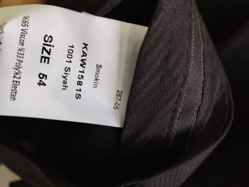 Siyah Modern Klasik Erkek Takım Elbise - Görsel 4