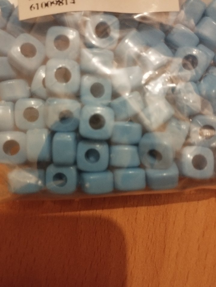 bodrum boncuğu kare küçük 100'lü - Görsel 2