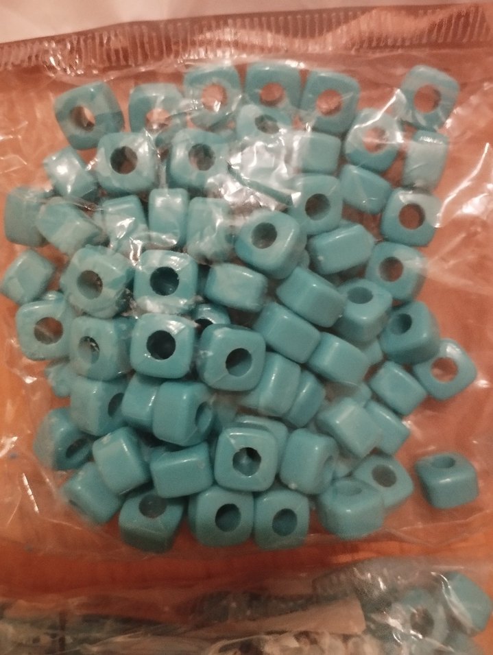 bodrum boncuğu kare küçük 100'lü - Görsel 3