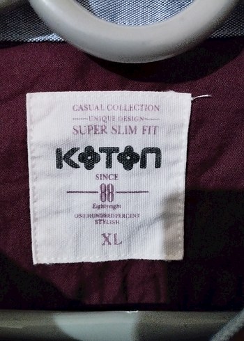 Bordo Keten Uzun Kollu Erkek Gömlek - Görsel 3