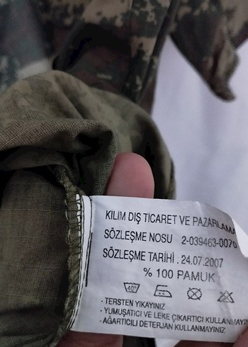 Erkek Kamuflaj Kısa Kollu Gömlek - Görsel 3