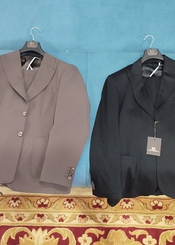 Düğmeli Kahverengi Modern Klasik Erkek Ceketi