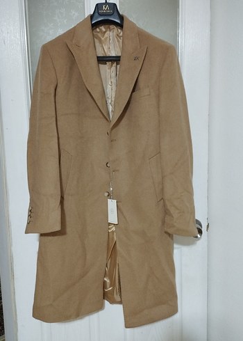 Kadir Büyükkaya Camel Klasik Yün Kaban-54 Beden(Sıfır/Etiketli) - Görsel 2