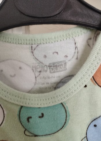 Erkek Bebek Düğmeli Kolsuz Body - Görsel 3