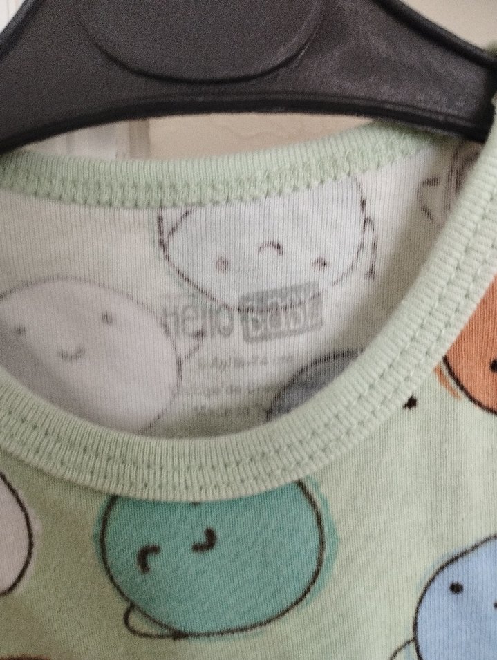 Erkek Bebek Düğmeli Kolsuz Body - Görsel 3