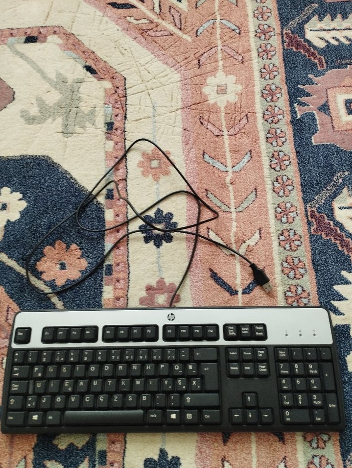 HP Kablolu Klavye - Görsel 2