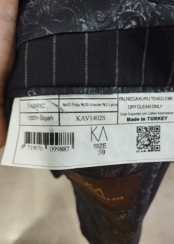 Diğer Gri Çizgili Klasik Erkek Takım Elbise