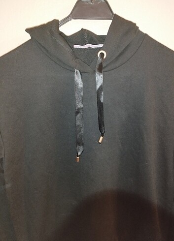 l Beden siyah Renk kadın tesettür sweatshirt