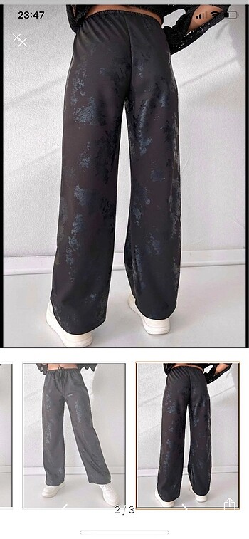 Varak baskılı Pantalon