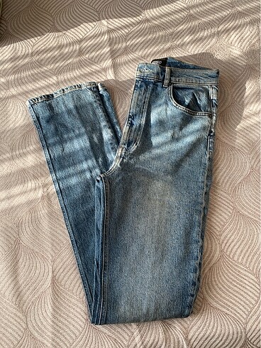 Diğer Likralı fermuarlı jean
