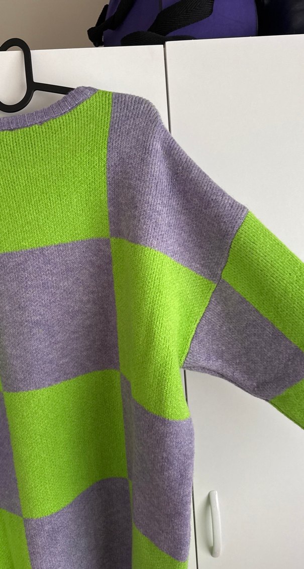 Nocturne elbise kazak - Görsel 4