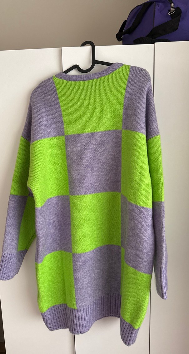 Nocturne elbise kazak - Görsel 3