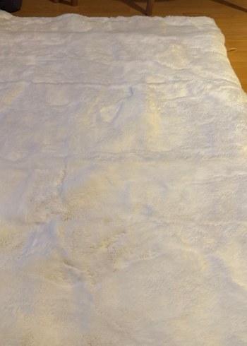 Tavşan Tüyü Beyaz Yumuşak Halı 80x150 - Görsel 2