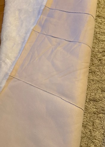 Tavşan Tüyü Beyaz Yumuşak Halı 80x150 - Görsel 3