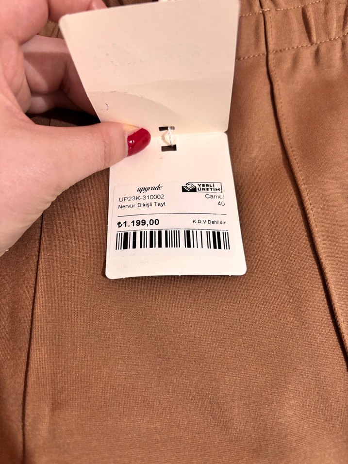 Dikişli tayt - Görsel 2