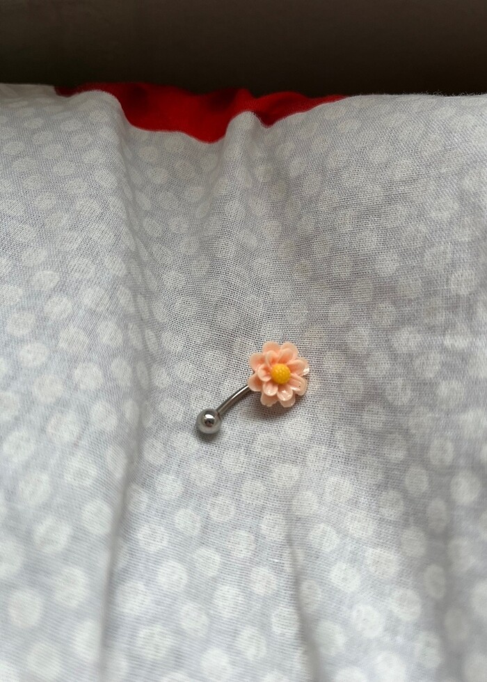 Cerrahi çelik göbek piercingleri - Görsel 2