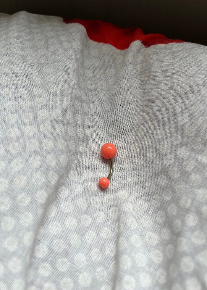 Cerrahi çelik göbek piercingleri - Görsel 5