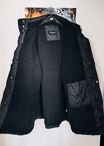 3xl Beden siyah Renk büyük beden şişme mont anorak lacivert