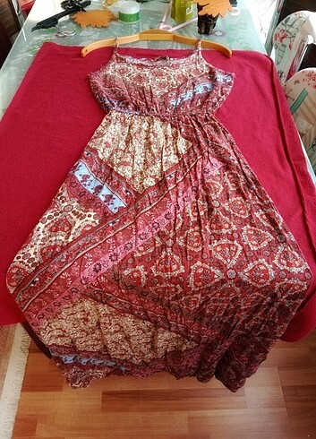 36 Beden çeşitli Renk etnik/otantik yazlık elbise 