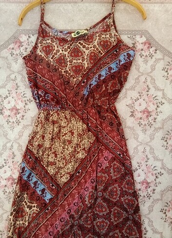Bershka etnik/otantik yazlık elbise 
